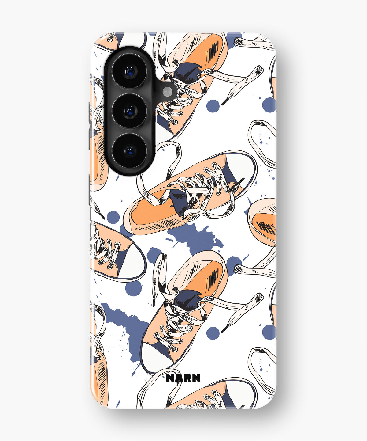 Samsung Galaxy S26 Plus Tough Case – Apricot Sneakers - View 1