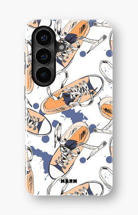 Samsung Galaxy S26 Plus Tough Case – Apricot Sneakers - View 1