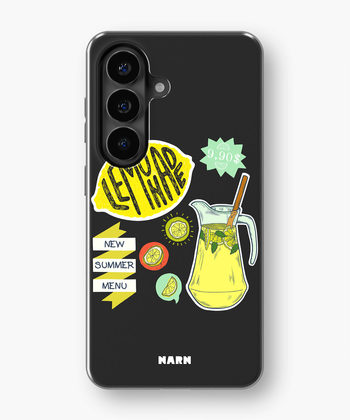 Samsung Galaxy S26 Plus Tough Case – Lemon Summer - View 1