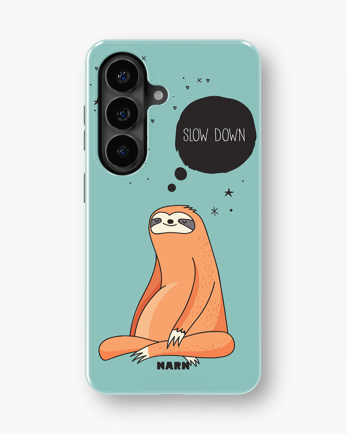Samsung Galaxy S26 Plus Tough Case – Slow Down Sloth - View 1