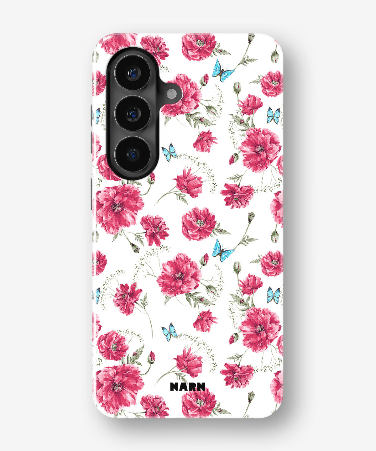 Samsung Galaxy S26 Plus Tough Case – Poppies in Bloom - View 1