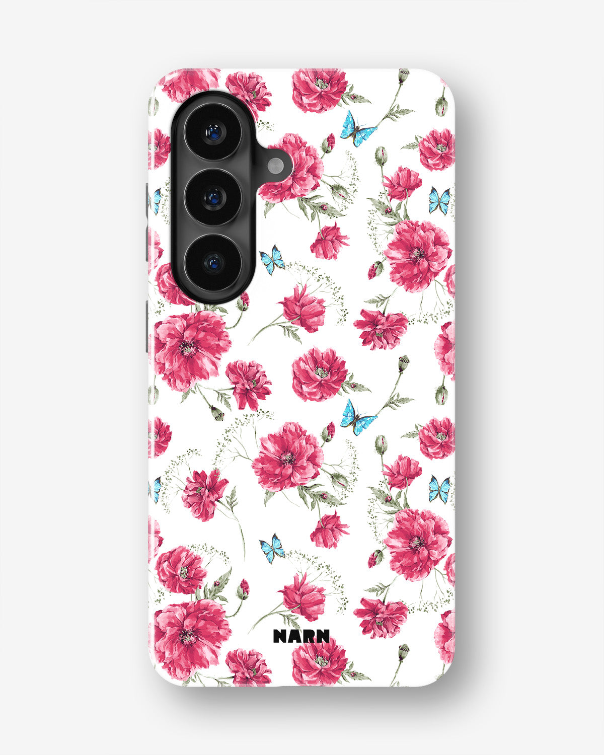 Samsung Galaxy S26 Plus Tough Case – Poppies in Bloom - View 1