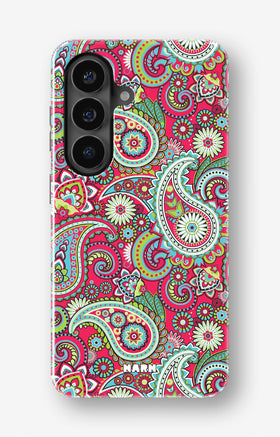 Samsung Galaxy S26 Plus Tough Case – Paisley Paradise - View 1