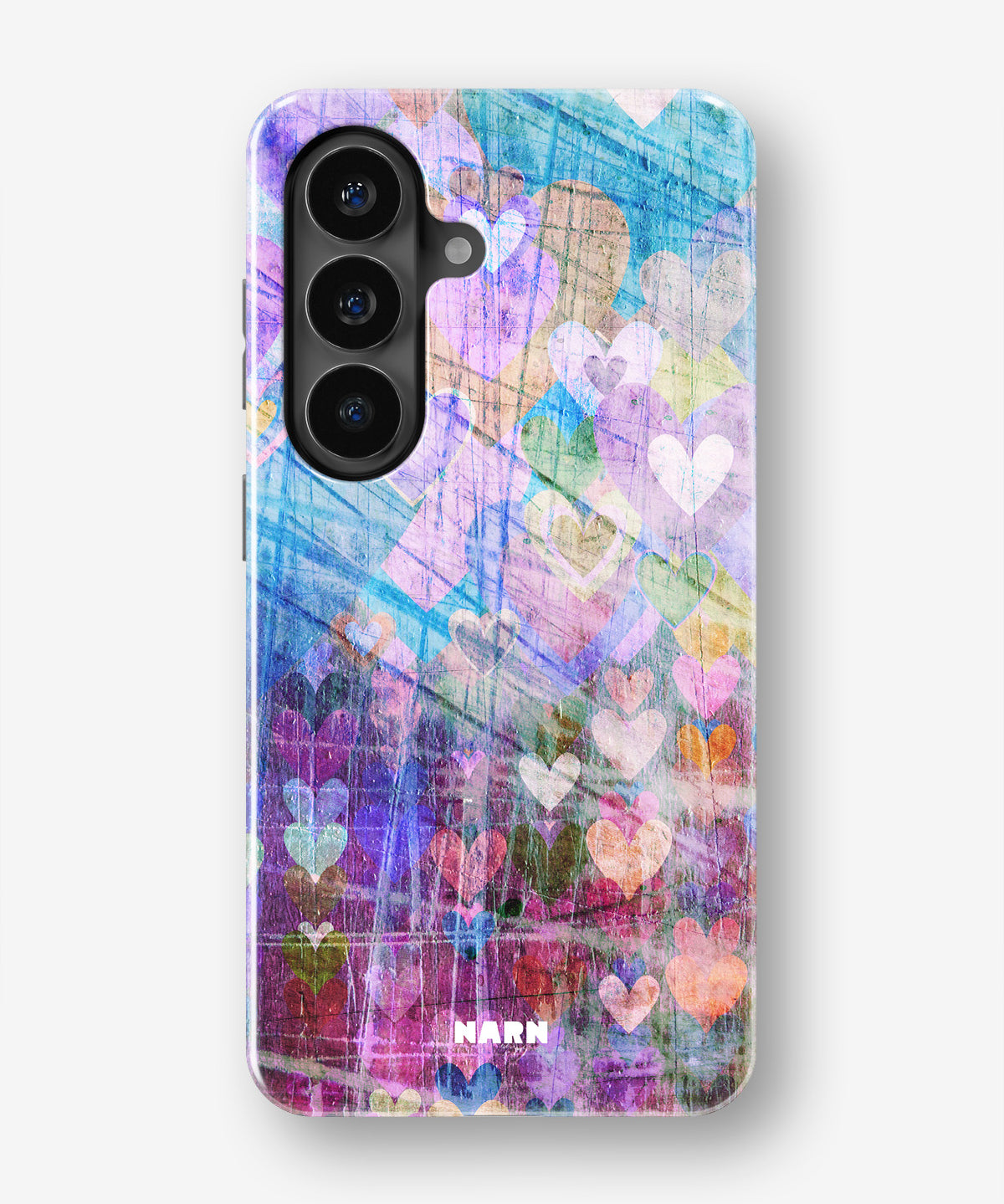 Samsung Galaxy S26 Plus Tough Case – Purple Hearts - View 1