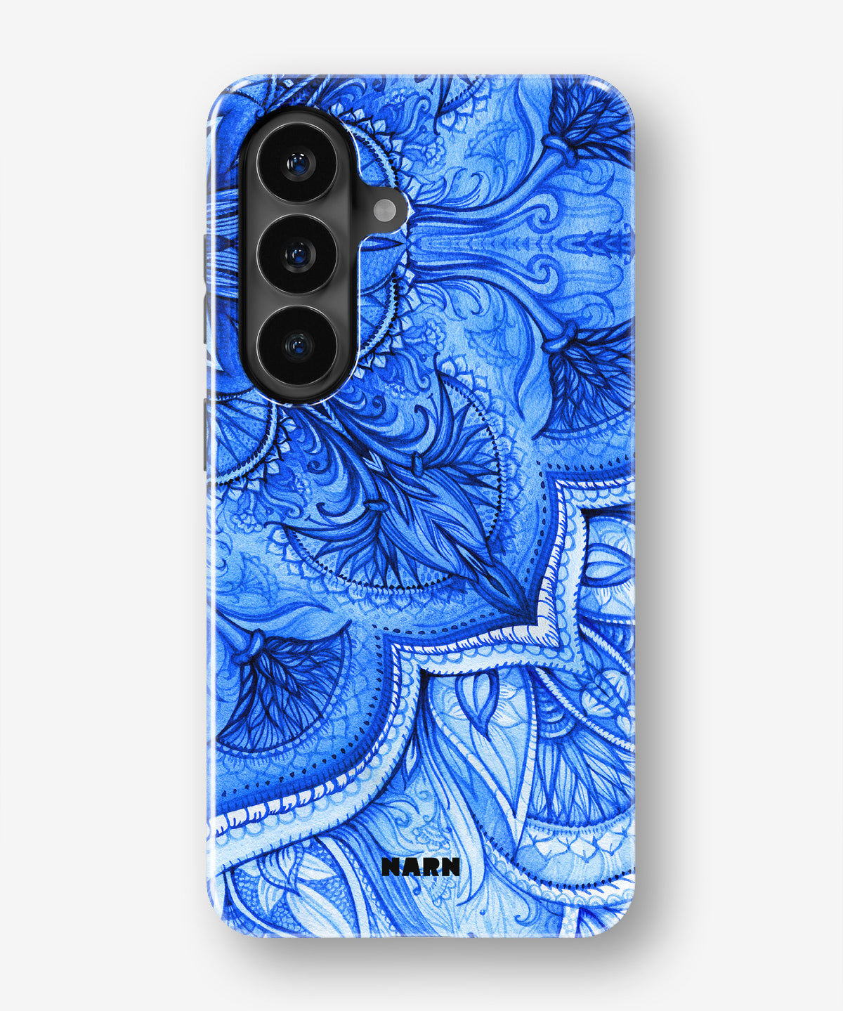 Samsung Galaxy S26 Plus Tough Case – Blue Vintage - View 1