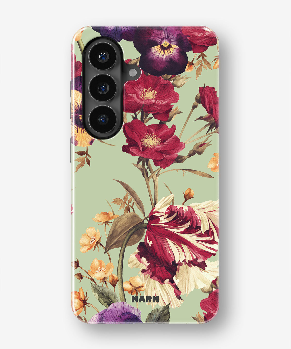Samsung Galaxy S26 Plus Tough Case – Pansy Pansy - View 1