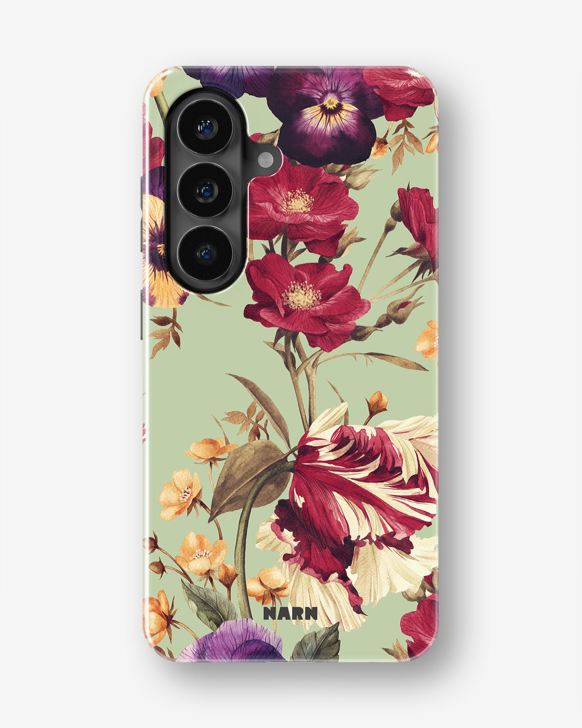 Samsung Galaxy S26 Plus Tough Case – Pansy Pansy - View 1