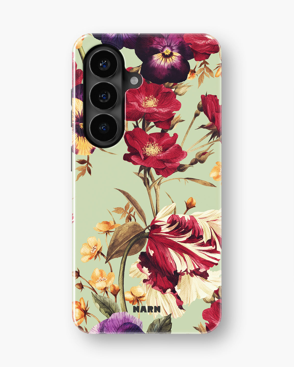 Samsung Galaxy S26 Plus Tough Case – Pansy Pansy - View 1