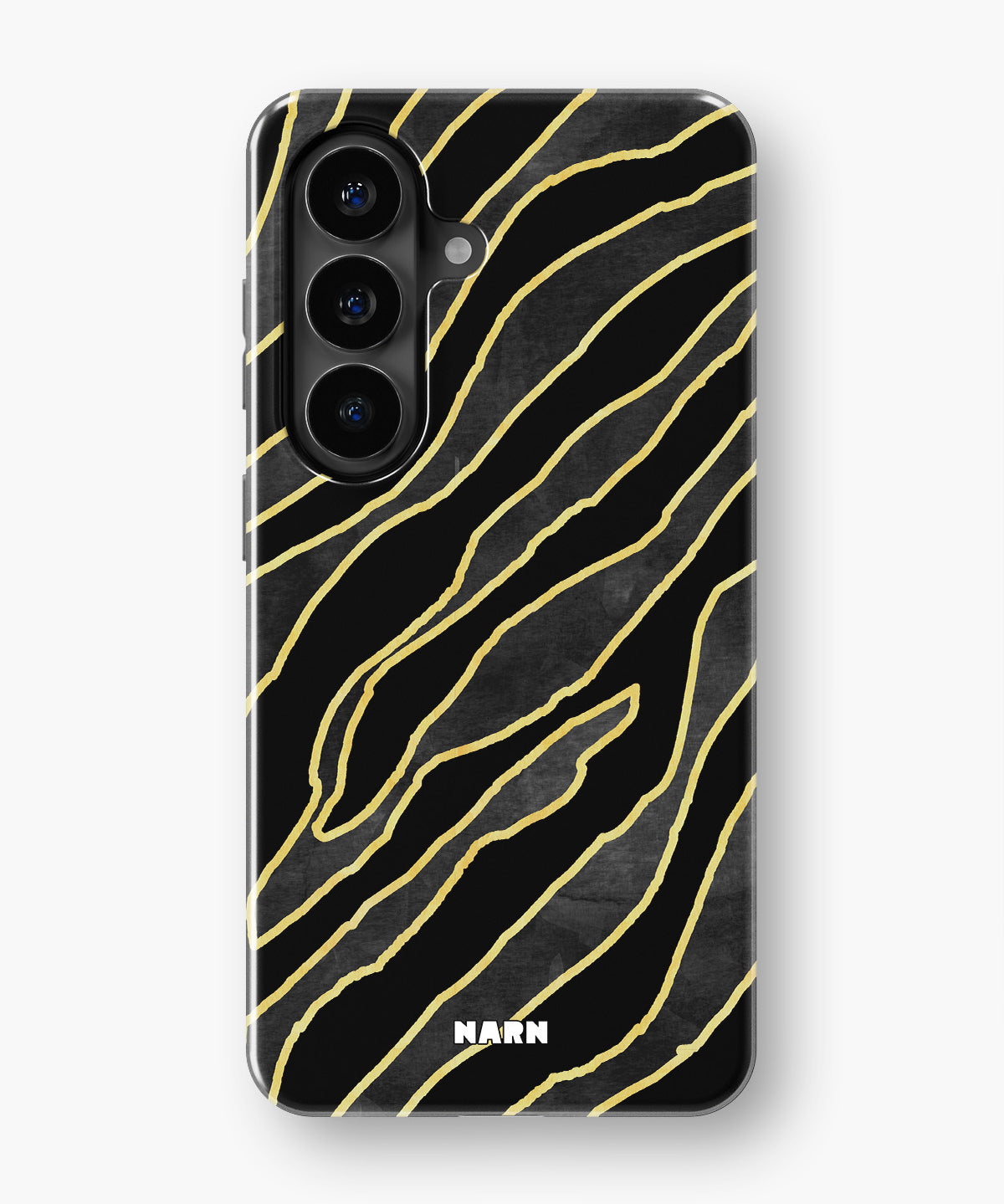 Samsung Galaxy S26 Plus Tough Case – Golden Zebra - View 1