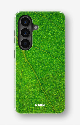 Samsung Galaxy S26 Plus Tough Case – Green Leafy - View 1
