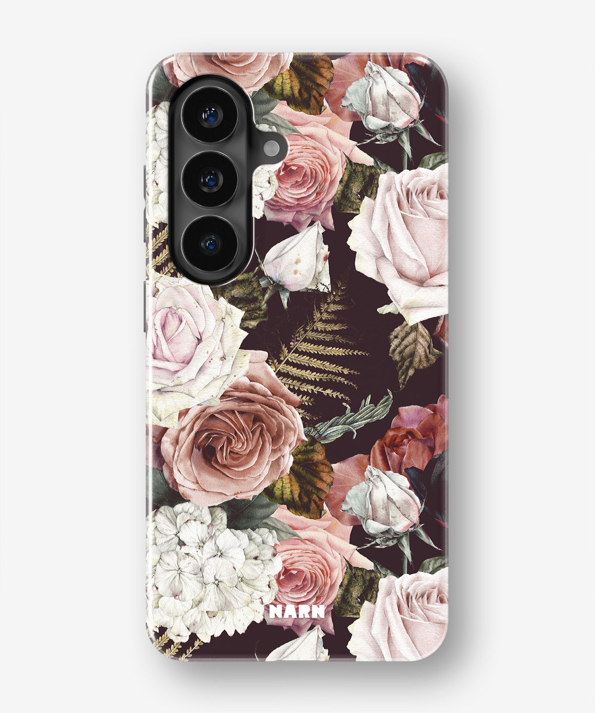Samsung Galaxy S26 Plus Tough Case – Midnight Roses - View 1