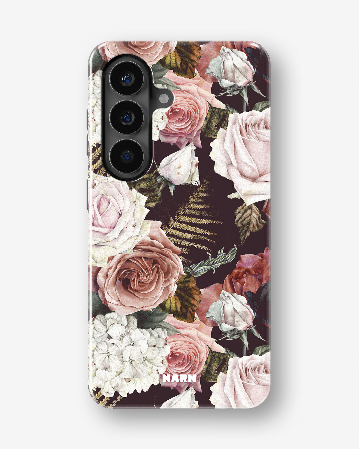 Samsung Galaxy S26 Plus Tough Case – Midnight Roses - View 1