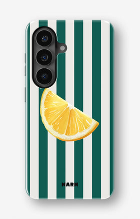 Samsung Galaxy S26 Plus Tough Case – Lemon Stripes - View 1