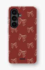 Samsung Galaxy S26 Plus Tough Case – Cherry Bows - View 1