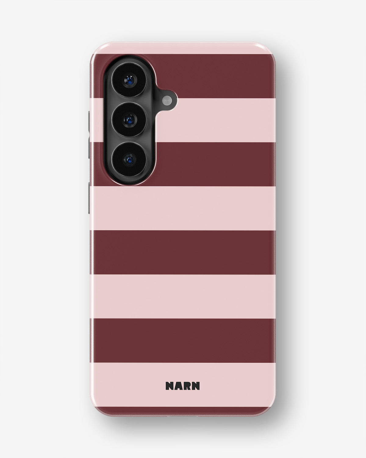 Samsung Galaxy S26 Plus Tough Case – Cranberry Stripe - View 1