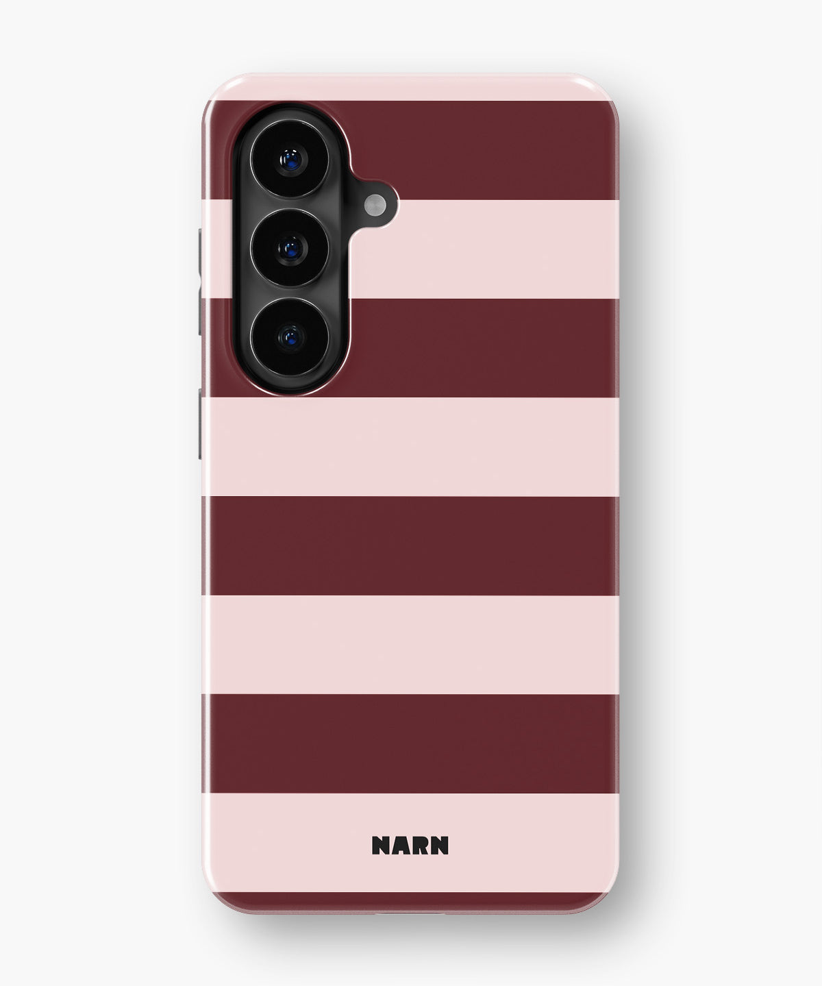 Samsung Galaxy S26 Plus Tough Case – Cranberry Stripe - View 1