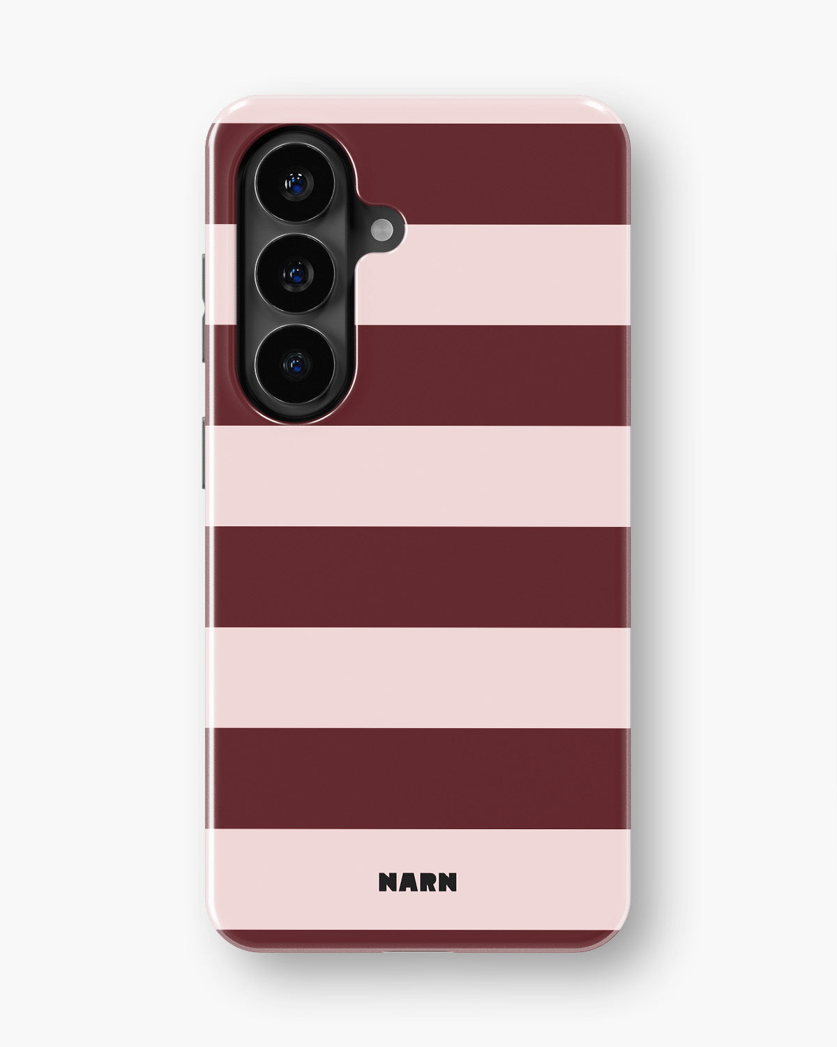 Samsung Galaxy S26 Plus Tough Case – Cranberry Stripe - View 1
