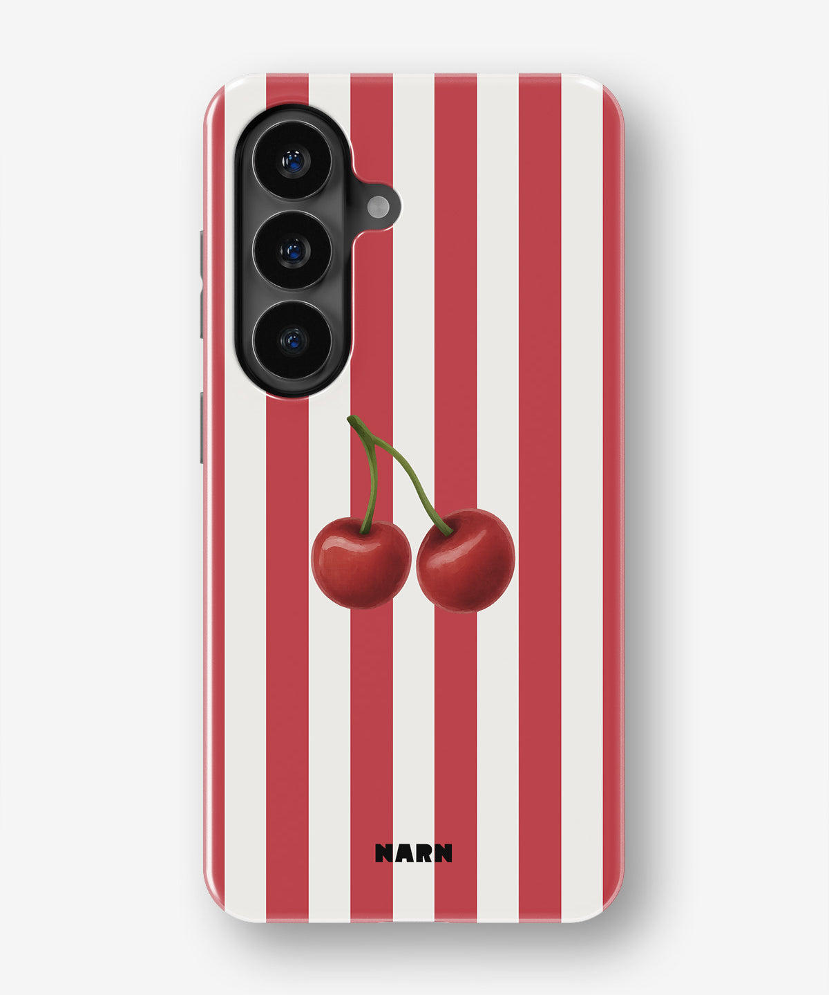 Samsung Galaxy S26 Plus Tough Case – Cherry Stripes - View 1