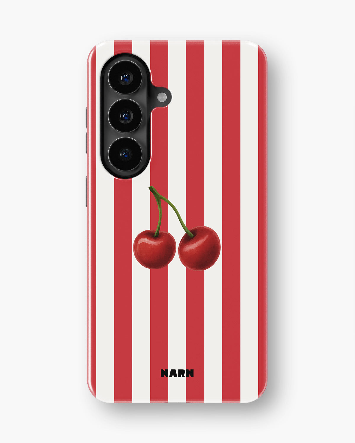 Samsung Galaxy S26 Plus Tough Case – Cherry Stripes - View 1