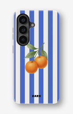 Samsung Galaxy S26 Plus Tough Case – Orange Stripes - View 1
