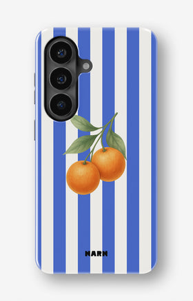 Samsung Galaxy S26 Plus Tough Case – Orange Stripes - View 1