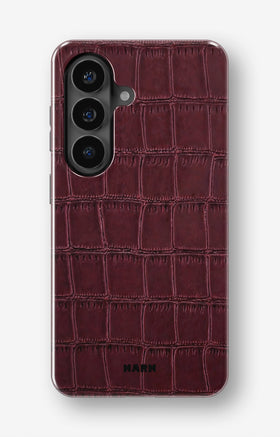 Samsung Galaxy S26 Plus Tough Case – Rouge Croc - View 1