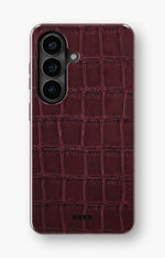 Samsung Galaxy S26 Plus Tough Case – Rouge Croc - View 1