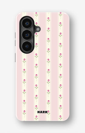 Samsung Galaxy S26 Plus Tough Case – Rose Lines - View 1