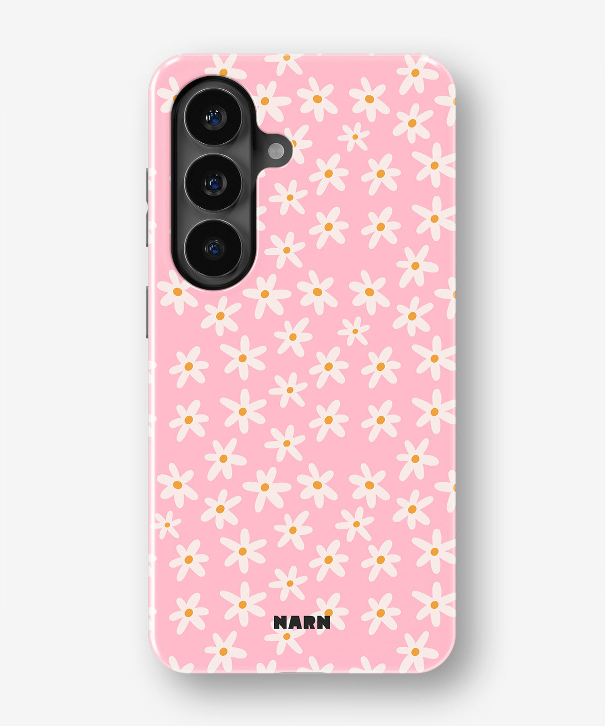 Samsung Galaxy S26 Plus Tough Case – Pink Daisy - View 1