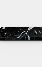 Samsung Galaxy S26 Plus Tough Case – Custom - Black Marble - View 3
