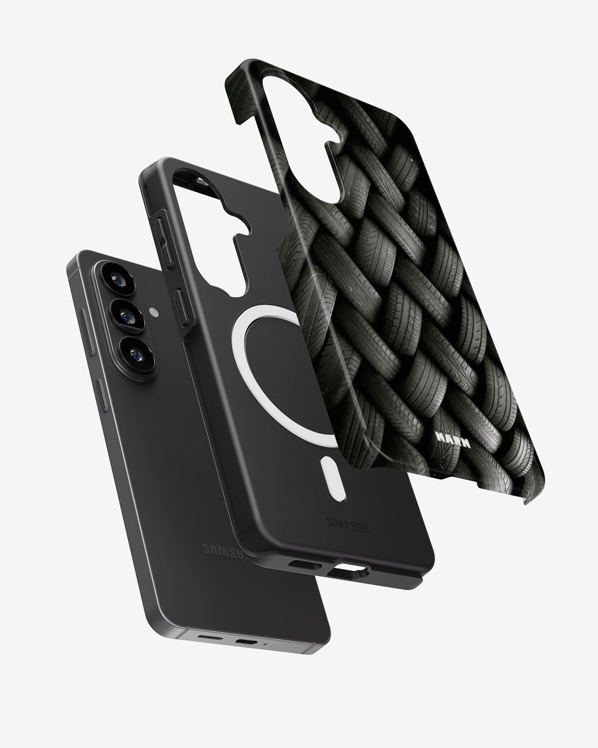 Samsung Galaxy S26 Plus Tough Case – Tires Wall - View 2