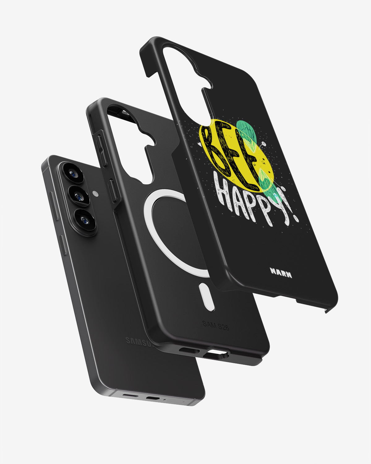 Samsung Galaxy S26 Plus Tough Case – BEE Happy - View 2