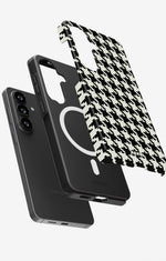 Samsung Galaxy S26 Plus Tough Case – Houndstooth - View 2