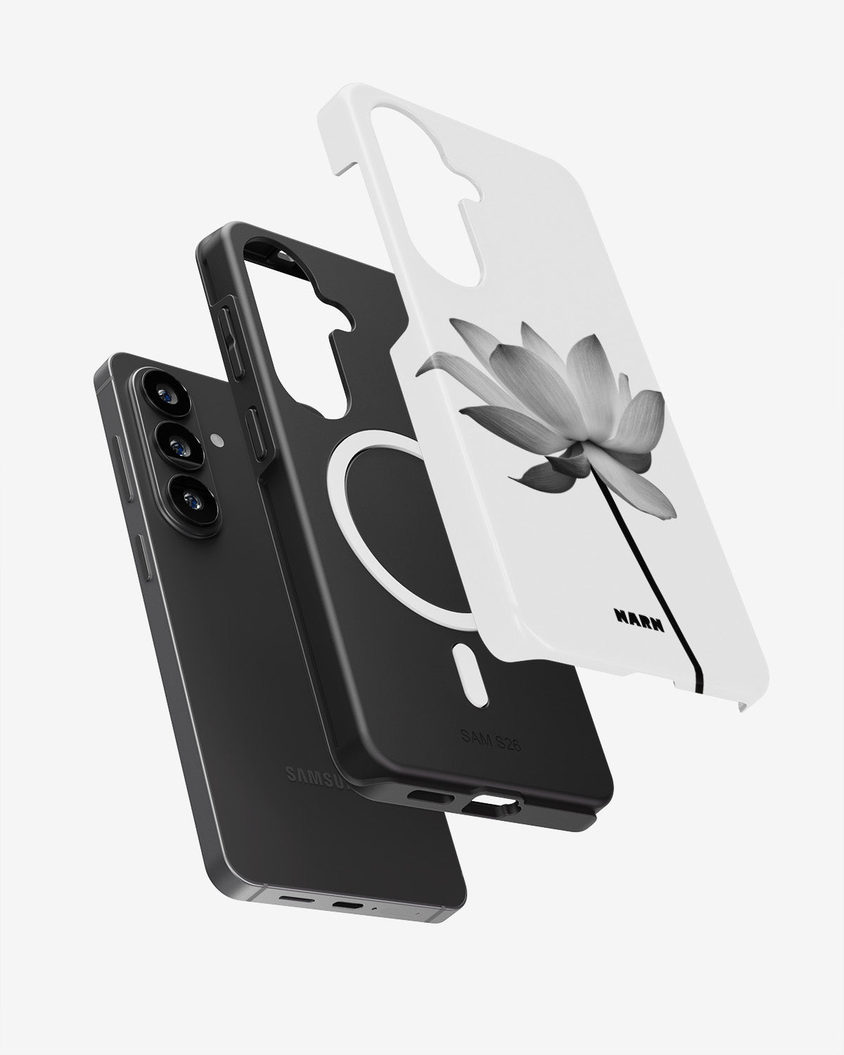 Samsung Galaxy S26 Plus Tough Case – Lotus - View 2