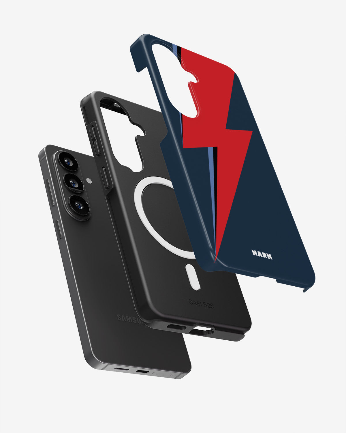 Samsung Galaxy S26 Plus Tough Case – Blue Bowie - View 2