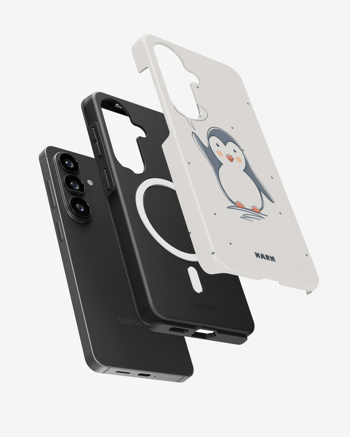 Samsung Galaxy S26 Plus Tough Case – Cute Penguin - View 2