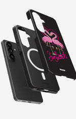 Samsung Galaxy S26 Plus Tough Case – Beach Flamingo - View 2