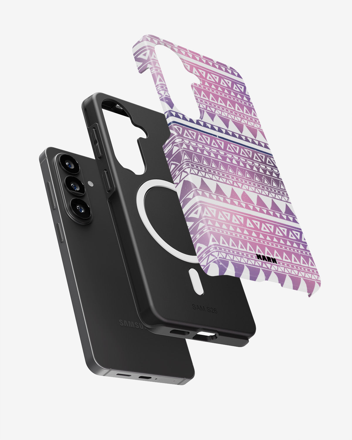 Samsung Galaxy S26 Plus Tough Case – Purple Aztec - View 2