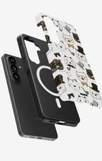 Samsung Galaxy S26 Plus Tough Case – Cartoon Cats - View 2