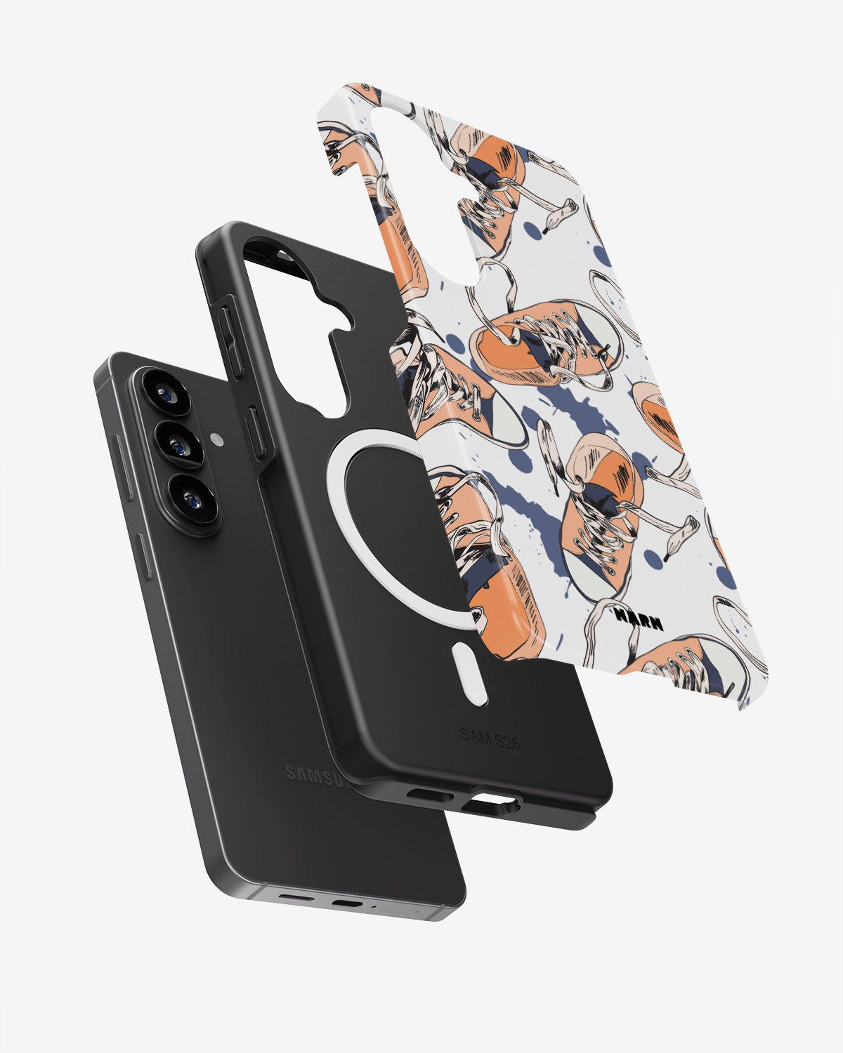 Samsung Galaxy S26 Plus Tough Case – Apricot Sneakers - View 2