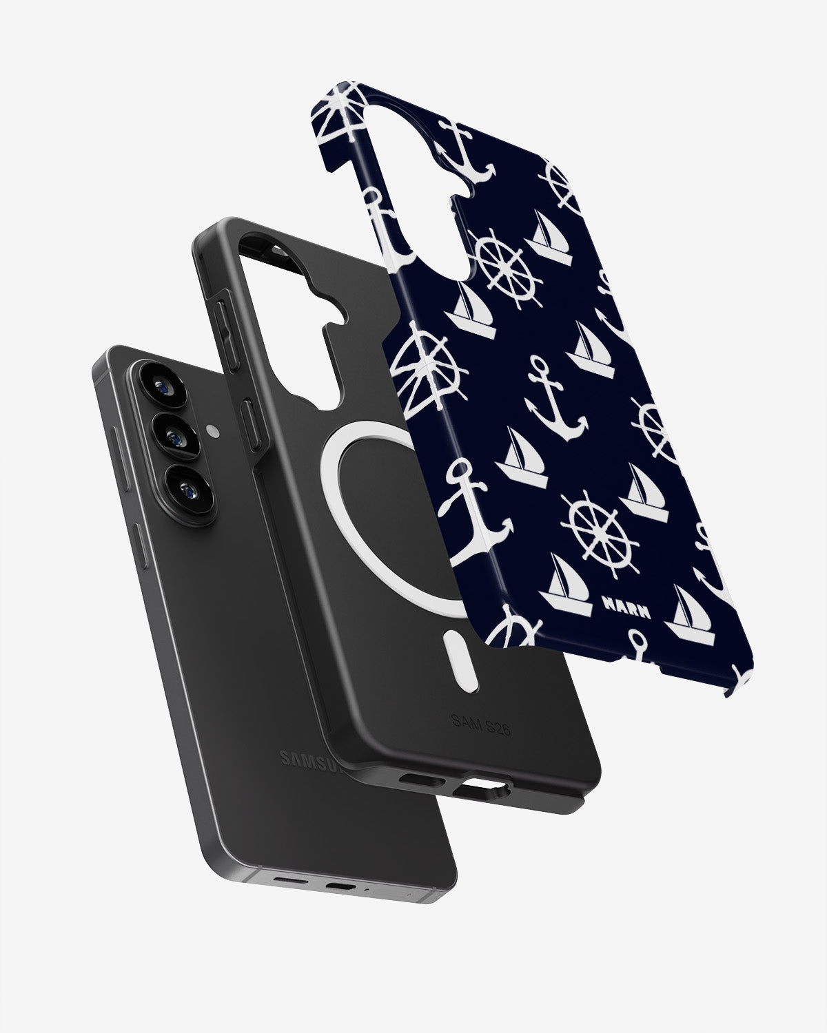 Samsung Galaxy S26 Plus Tough Case – Deep Blue Voyage - View 2