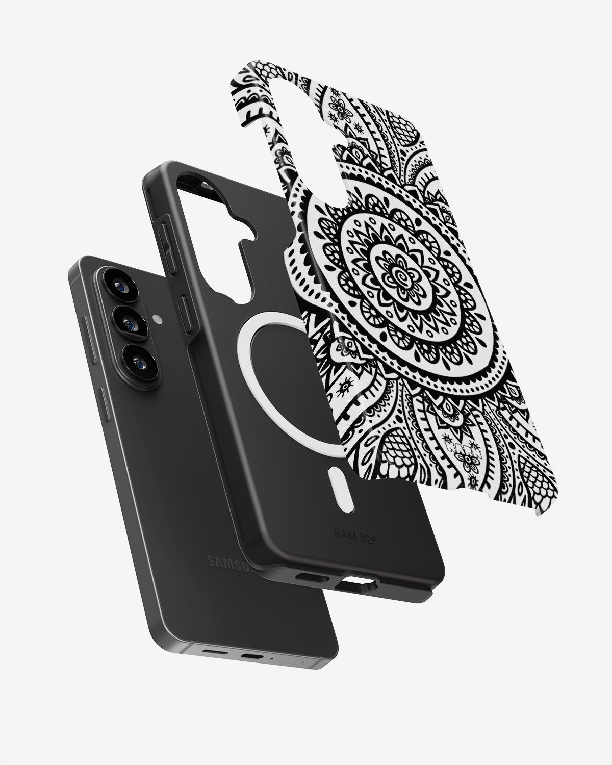 Samsung Galaxy S26 Plus Tough Case – Henna Mandala - View 2