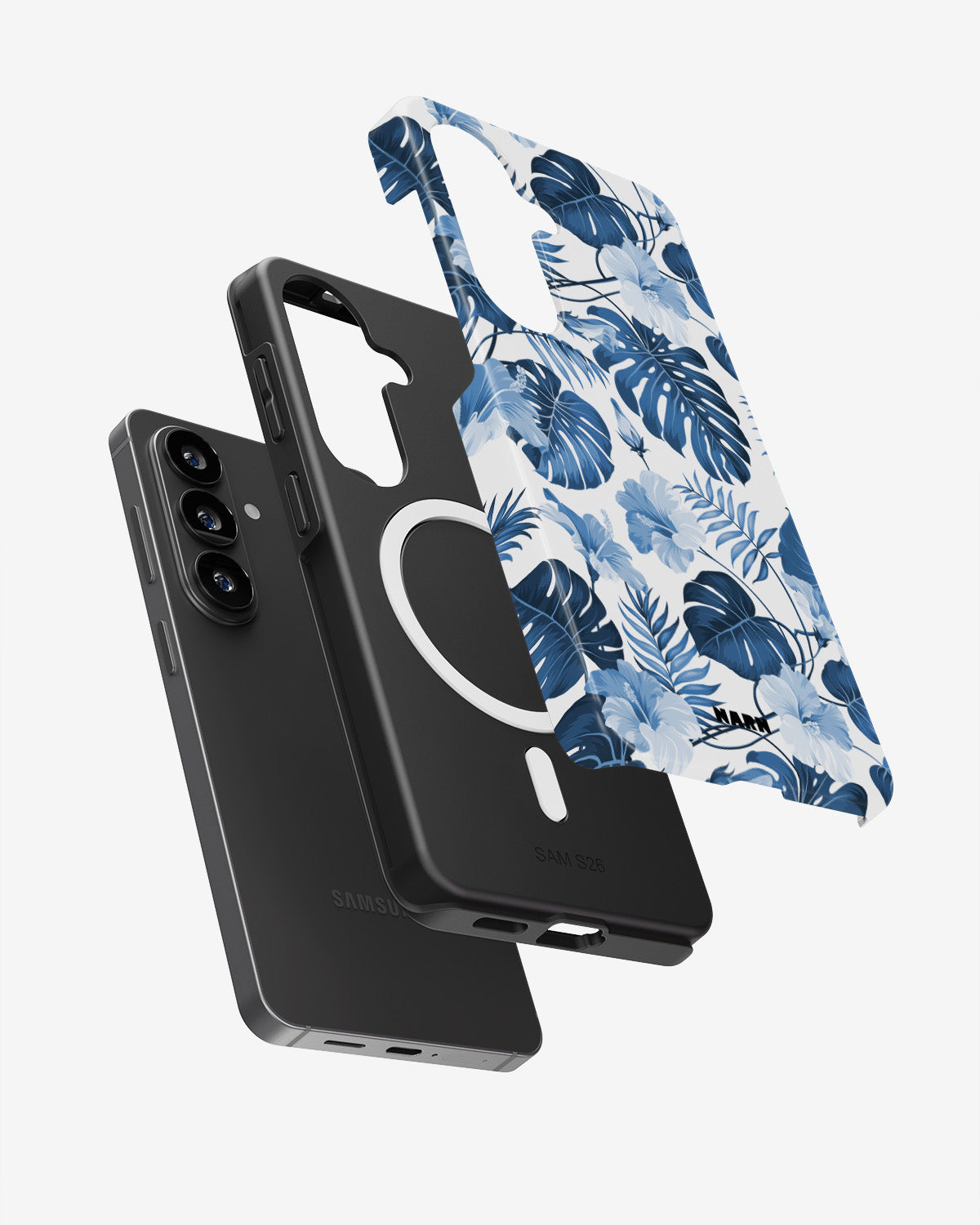 Samsung Galaxy S26 Plus Tough Case – Blue Tropics - View 2
