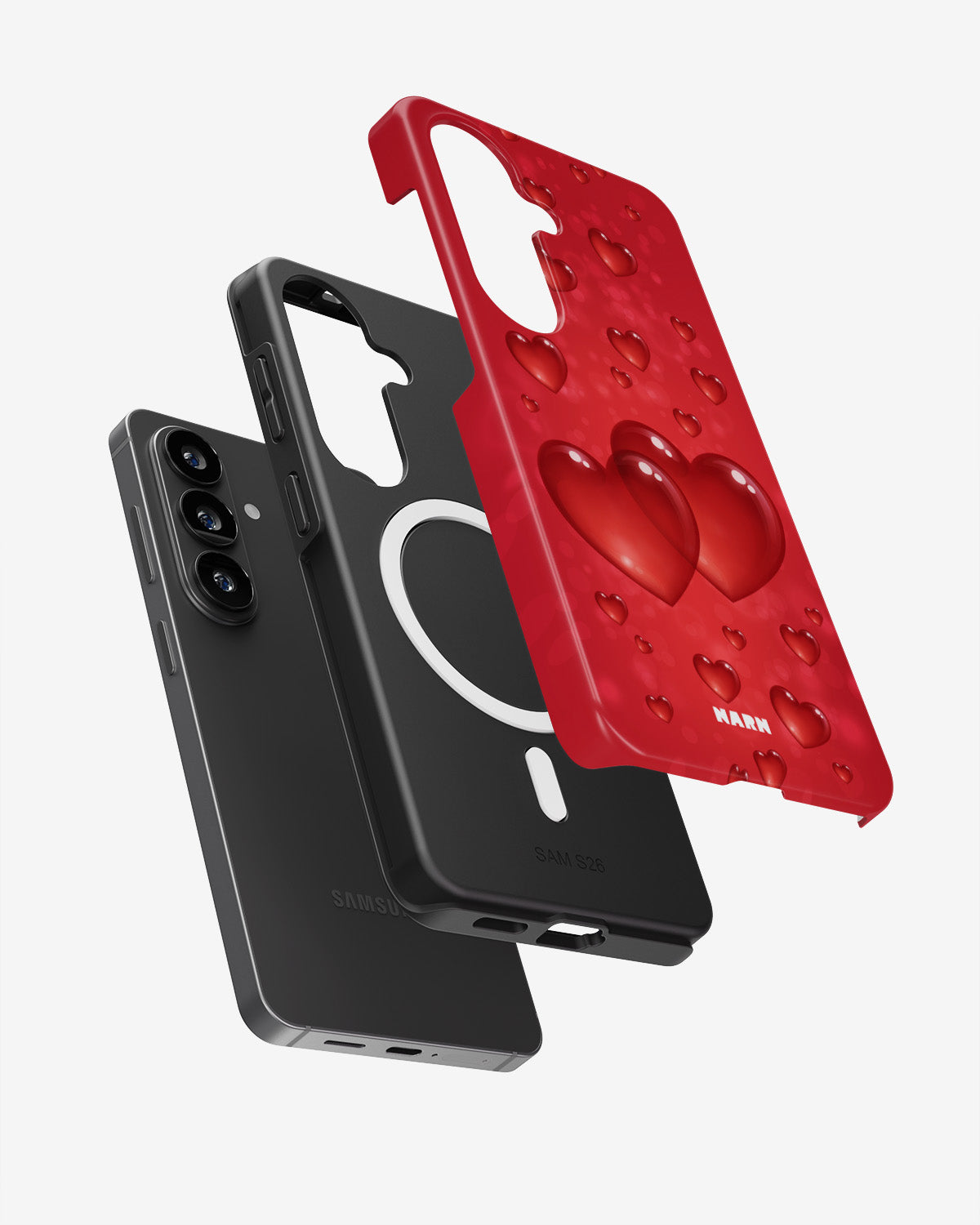 Samsung Galaxy S26 Plus Tough Case – Red Romance - View 2