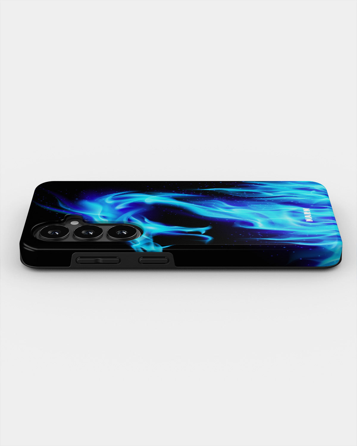 Samsung Galaxy S26 Plus Tough Case – Blue Flames Dragon - View 3