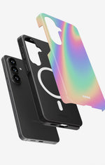 Samsung Galaxy S26 Plus Tough Case – Rainbow Haze - View 2