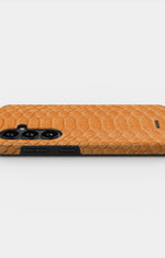 Samsung Galaxy S26 Plus Tough Case – Orange Snake - View 3