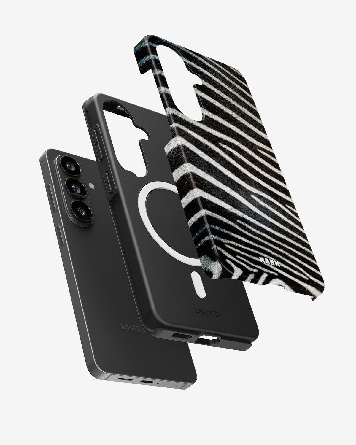 Samsung Galaxy S26 Plus Tough Case – Zebra Stripe - View 2