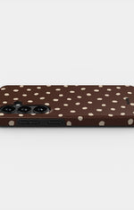 Samsung Galaxy S26 Plus Tough Case – Choco Dots - View 3
