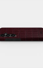 Samsung Galaxy S26 Plus Tough Case – Rouge Croc - View 3